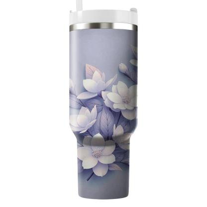 Blooming Jasmine Whispers  Insulated Tumblers