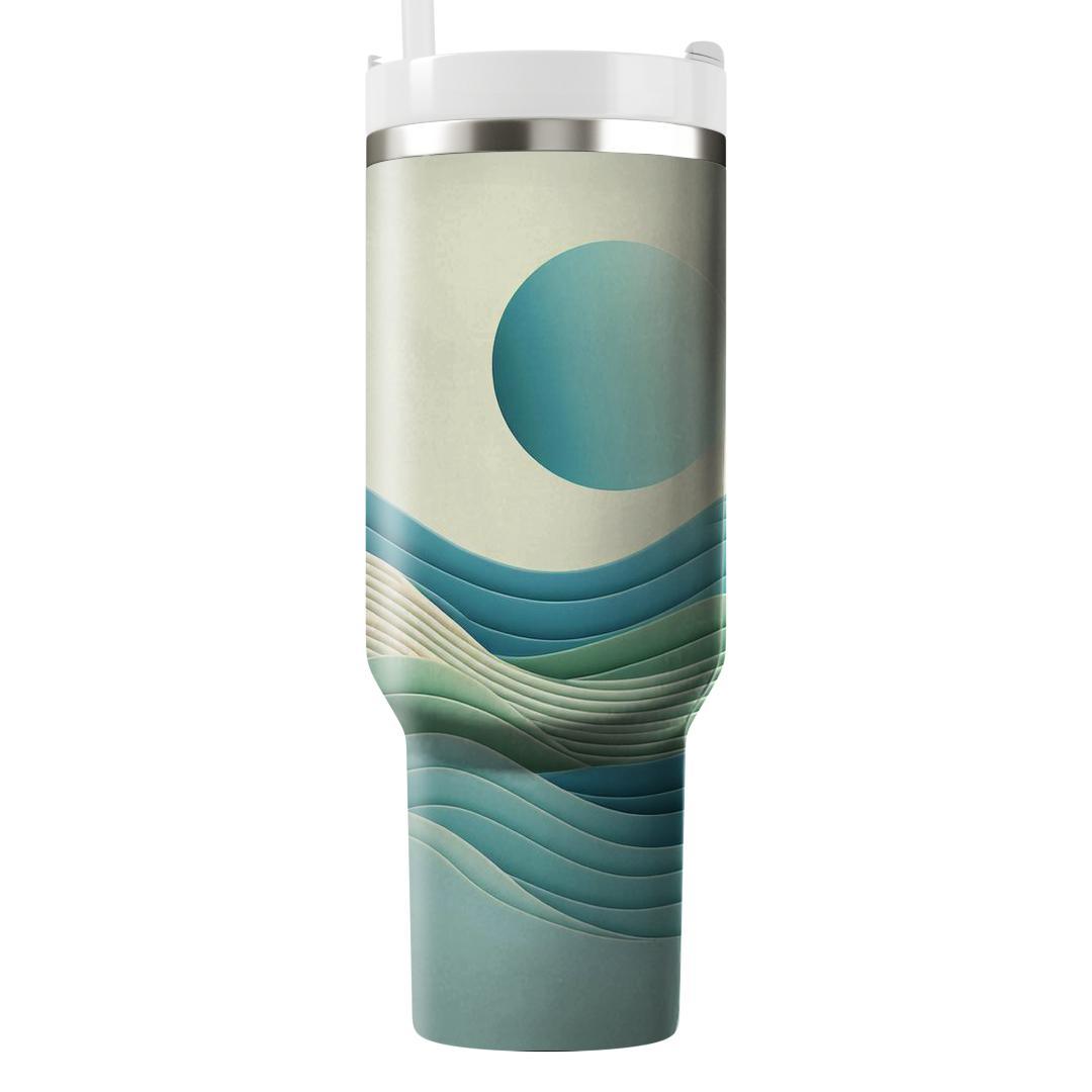 Timeless Harmony Waves  Travel Tumblers