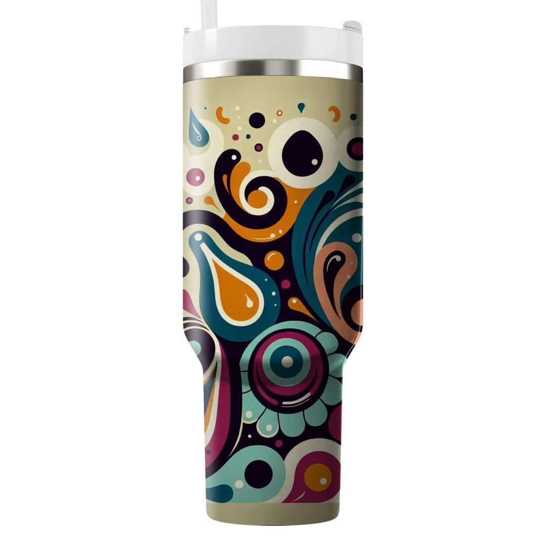 Paisley Funk Fusion  Unique Tumblers