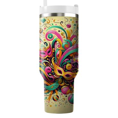 Spirals Of Celebration - Carnival  Tumblers With Lids