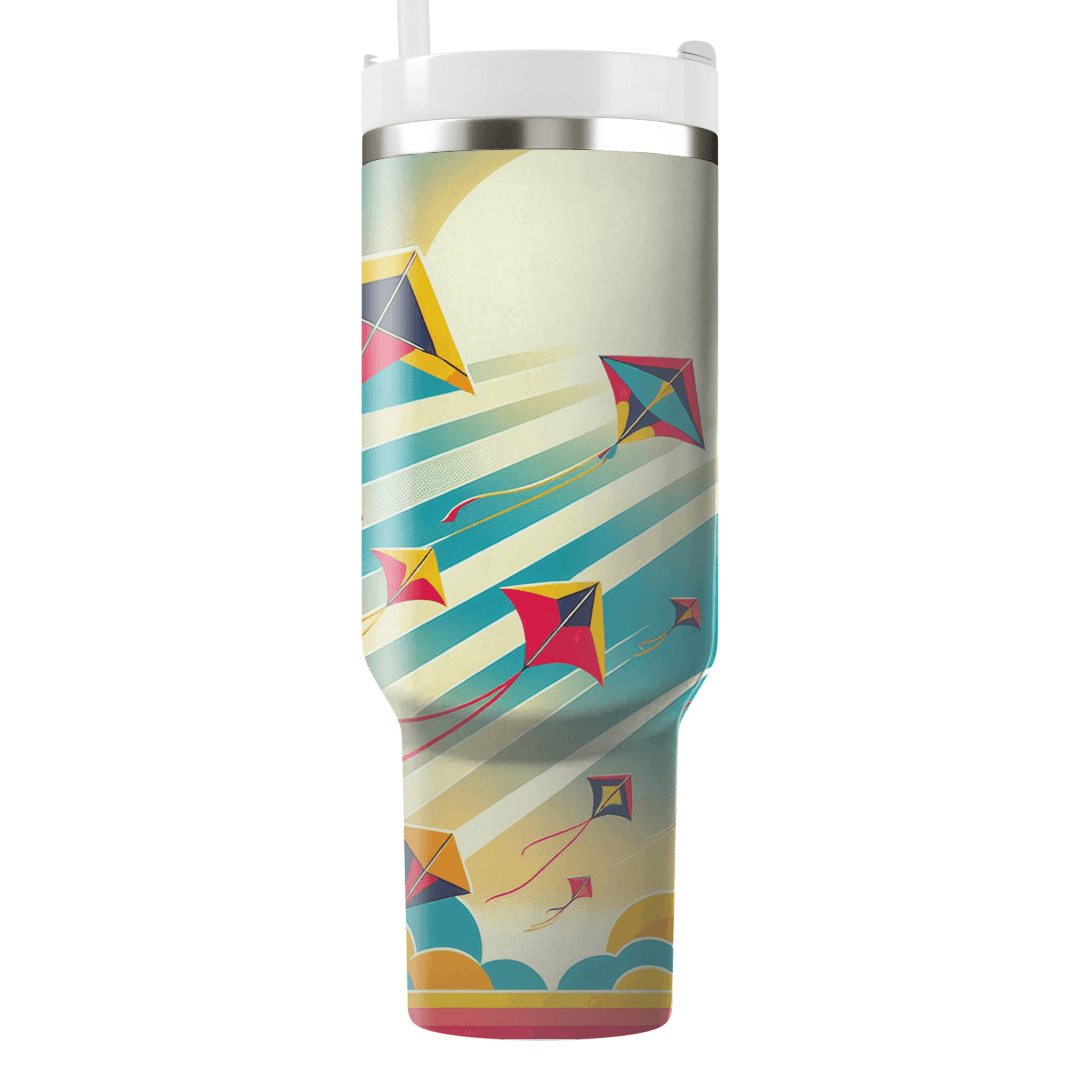 Cool Retro Kites Travel Tumblers