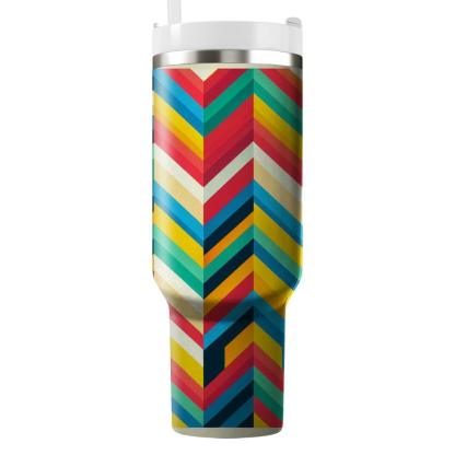 Prismatic Chevron Delight  Tumblers For Gifts