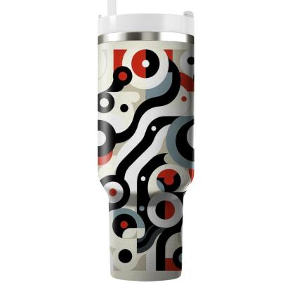 Bold Geometric Circles  Tumblers For Gifts