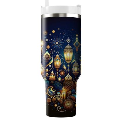 Journey Of Lights - Festival Of Lights  Tumblers With Lids
