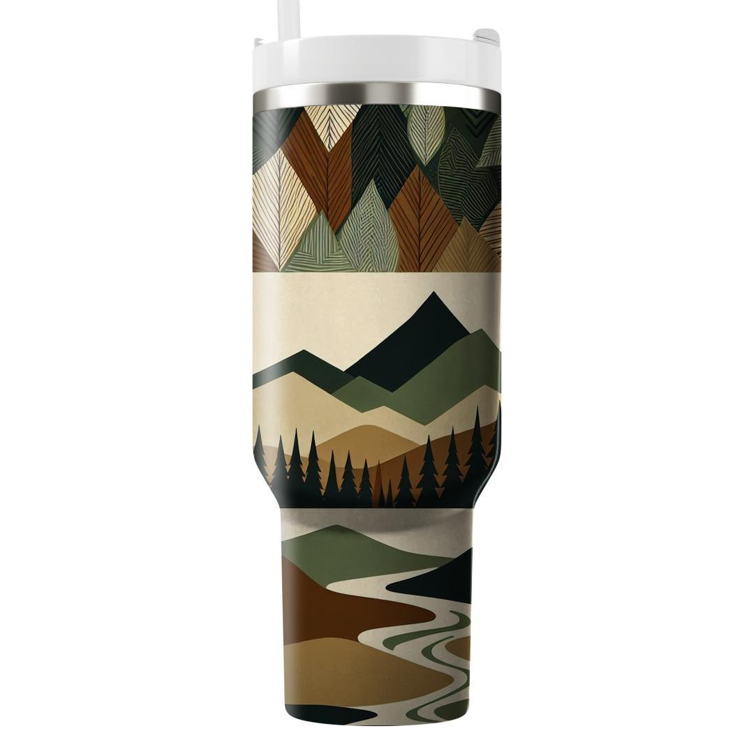 Earthy Rhythms  Travel Tumblers