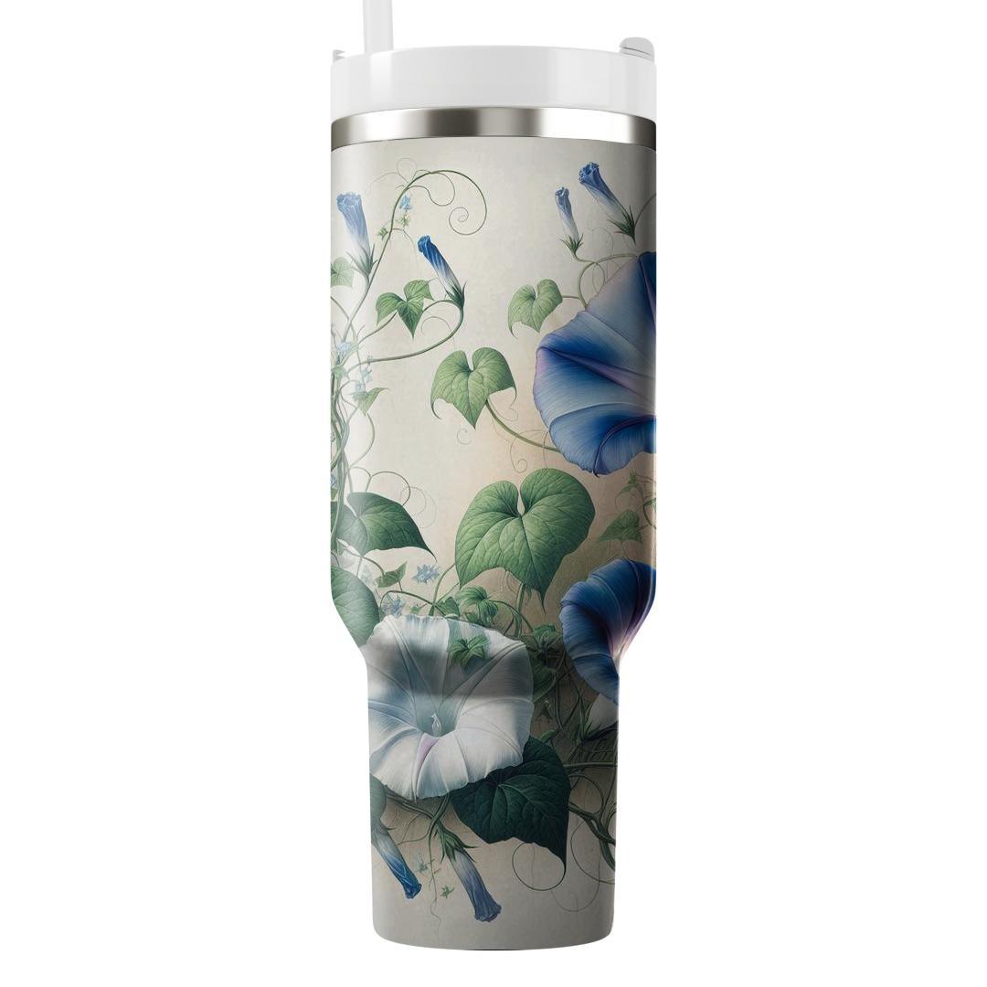 Morning Glory Serenade  Unique Tumblers