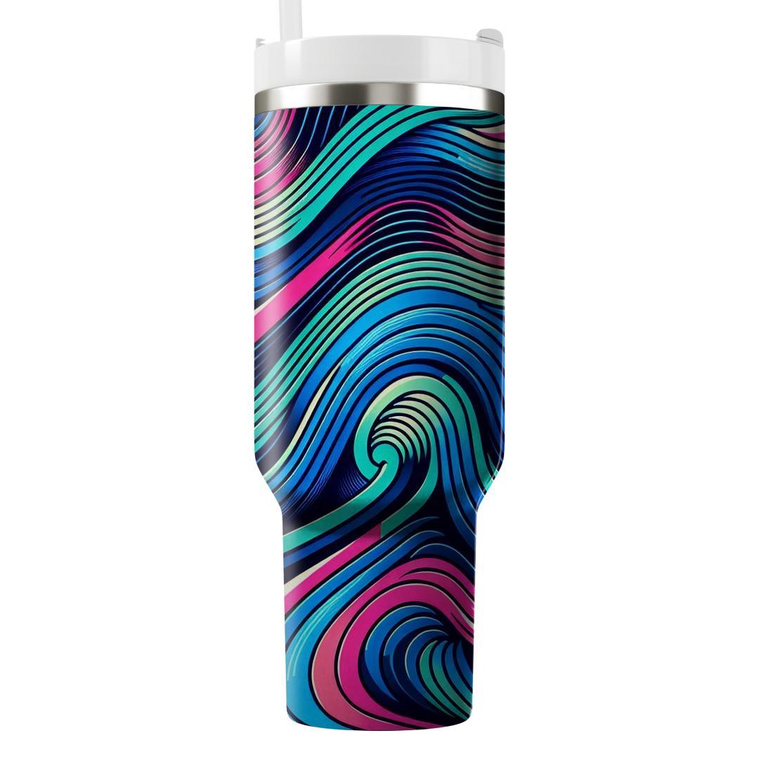 Electric Tide  Travel Tumblers