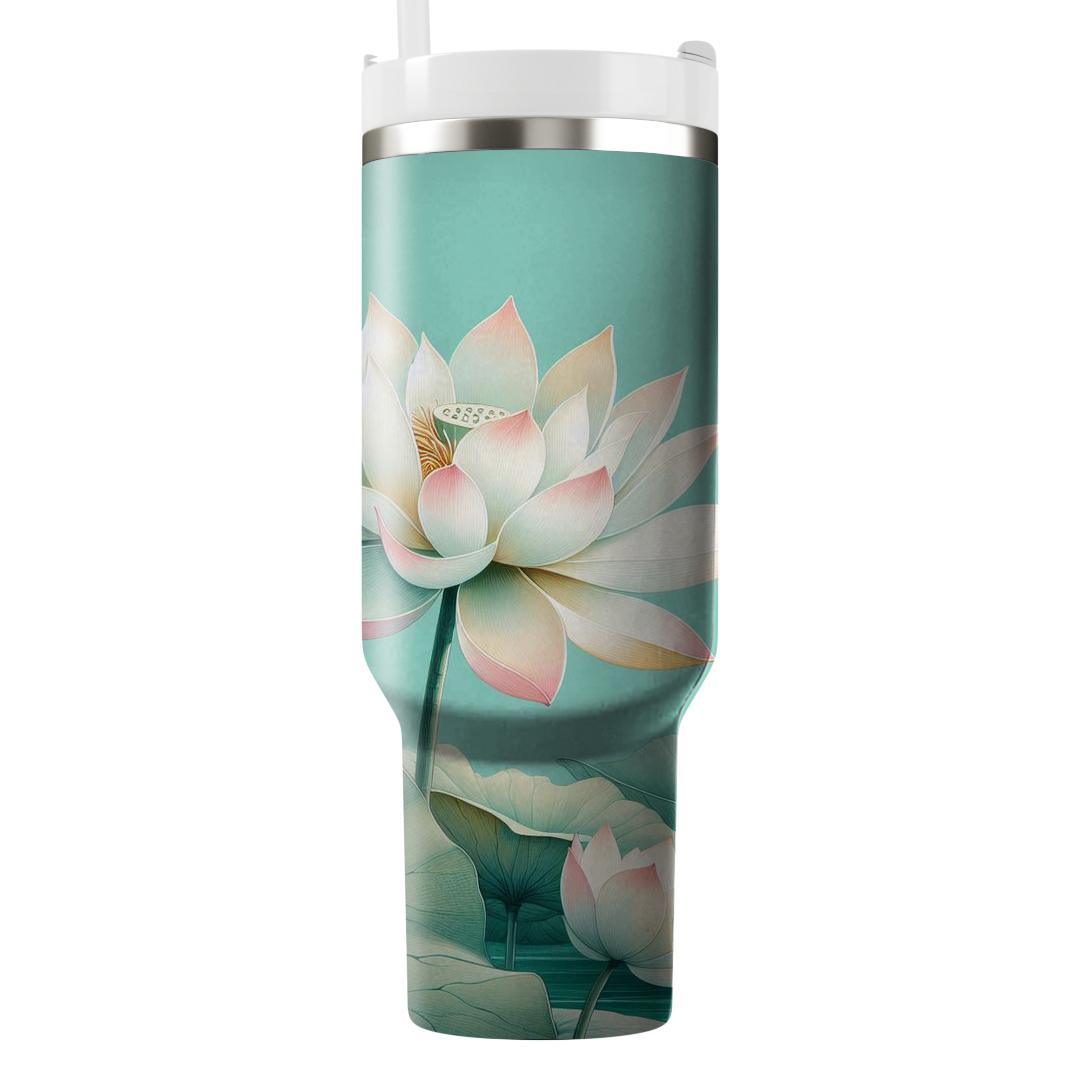 Enchanting Lotus Pond  Tumblers For Gifts