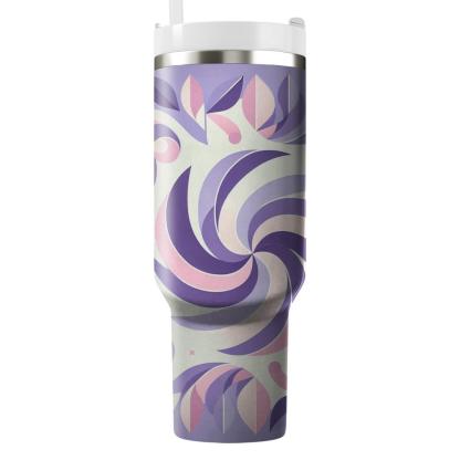 Whimsical Spiral Petals  Tumblers For Gifts