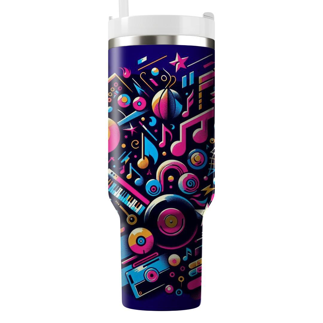 80s Retro Music  Unique Tumblers
