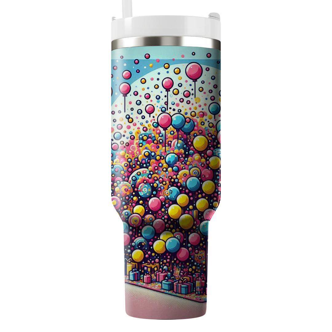 Charming Confetti Blast  Tumbler Cups