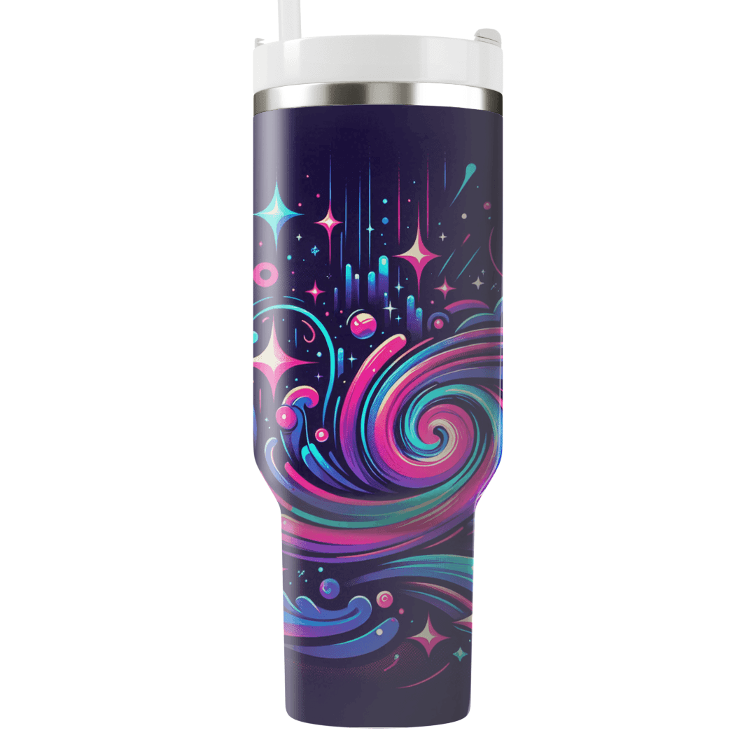 Neon Galaxy  Tumbler Cups