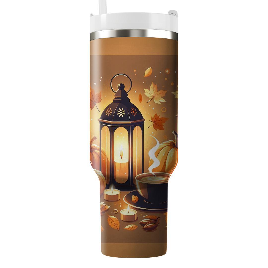 Autumn Warm Glow  Travel Tumblers