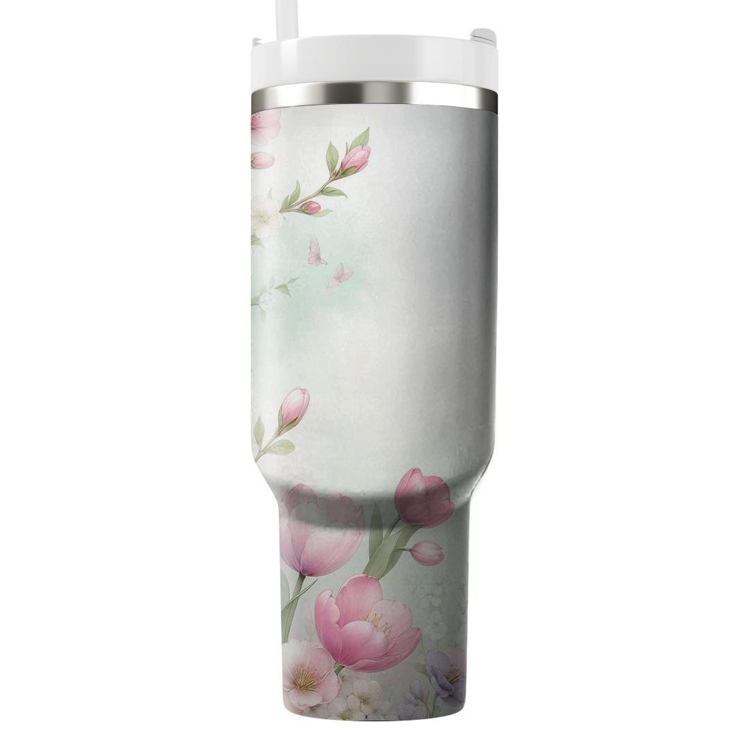 Fresh Spring Awakening  Tumblers With Lids