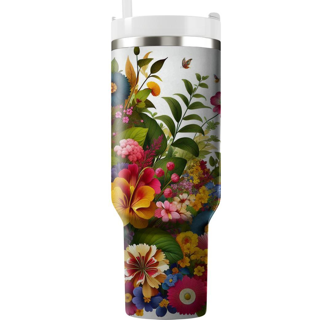 Spring Blossoms In Bloom  Tumblers With Lids
