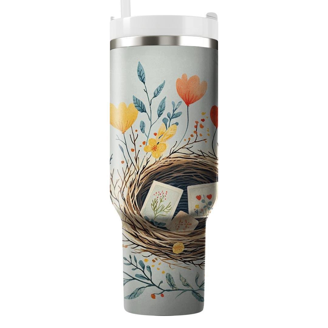 The Nest Of Memories: A Mother’s Safe Haven Insulated Tumblers
