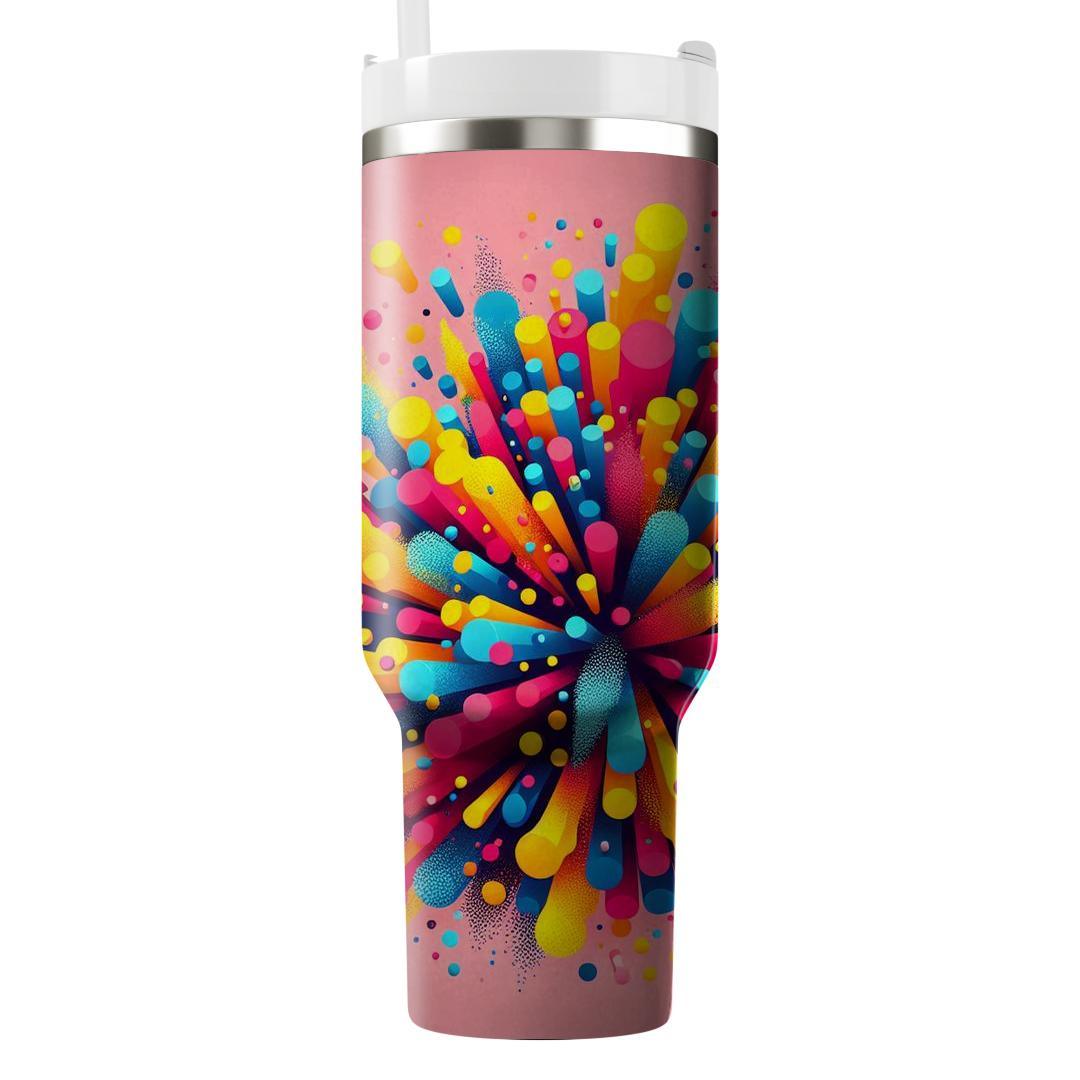 Lively Confetti Burst  Tumbler Cups