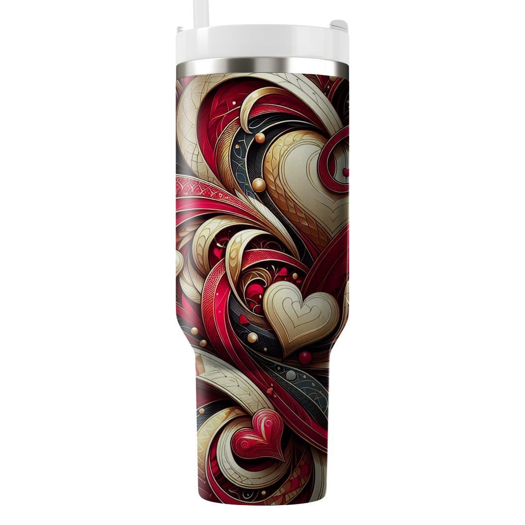 Reimagined Elegance - Valentine’s Day Love  Tumblers With Lids