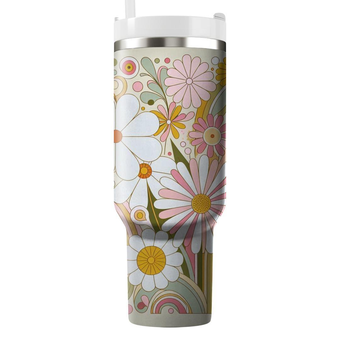 Flower Power Blossom  Travel Tumblers