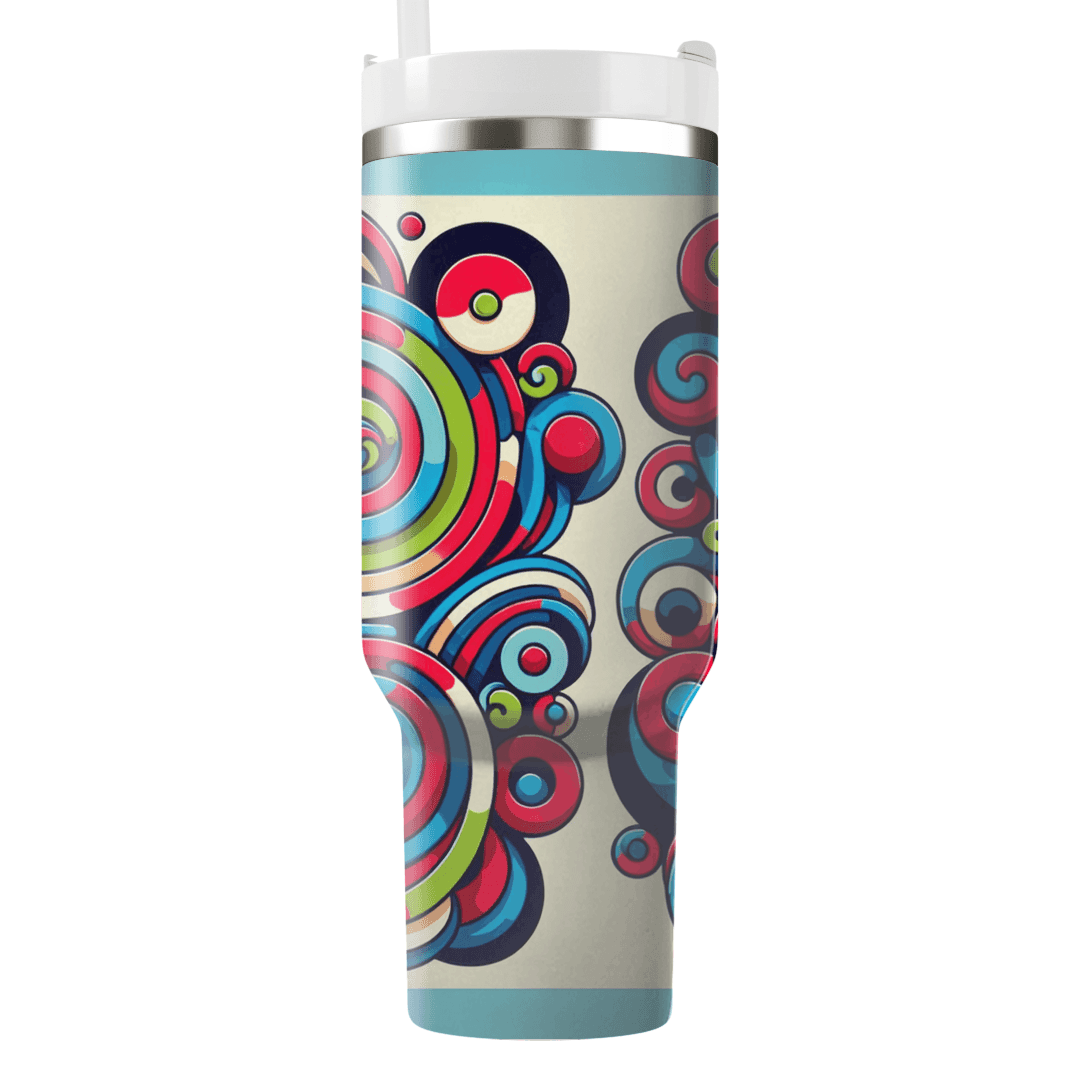 Groovy Spiral Vortex  Custom Tumblers