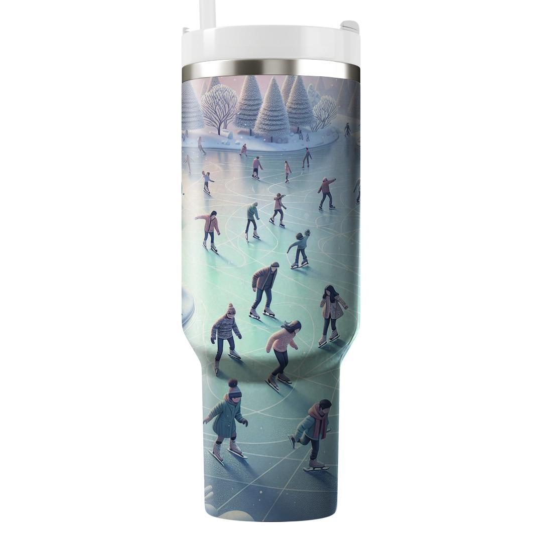Winter Ice Skating Fantasy  Unique Tumblers