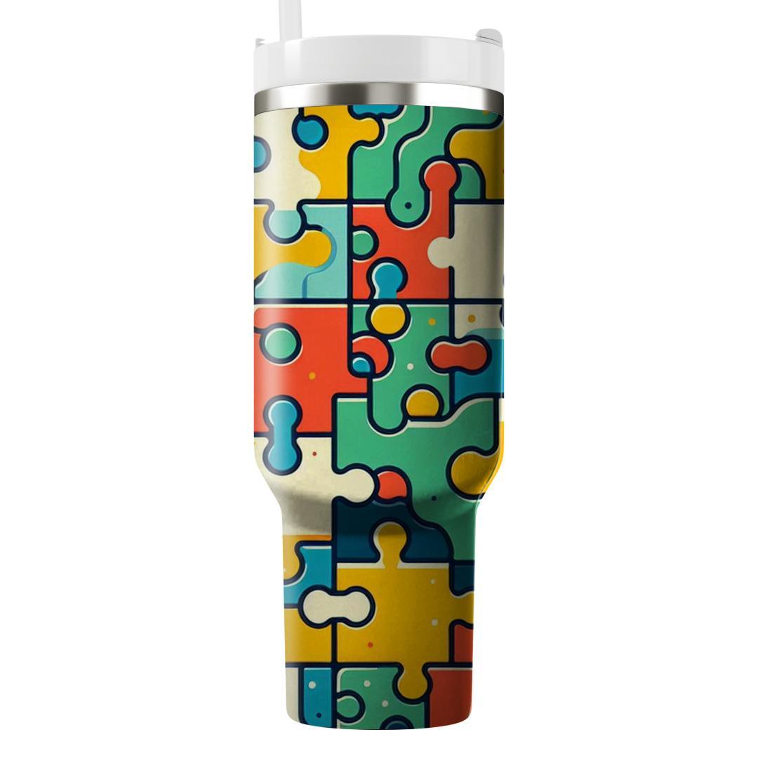 Retro Puzzle Mania  Tumbler Cups
