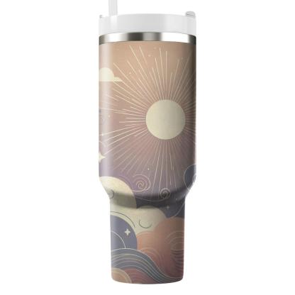 Ethereal Sunshine  Travel Tumblers