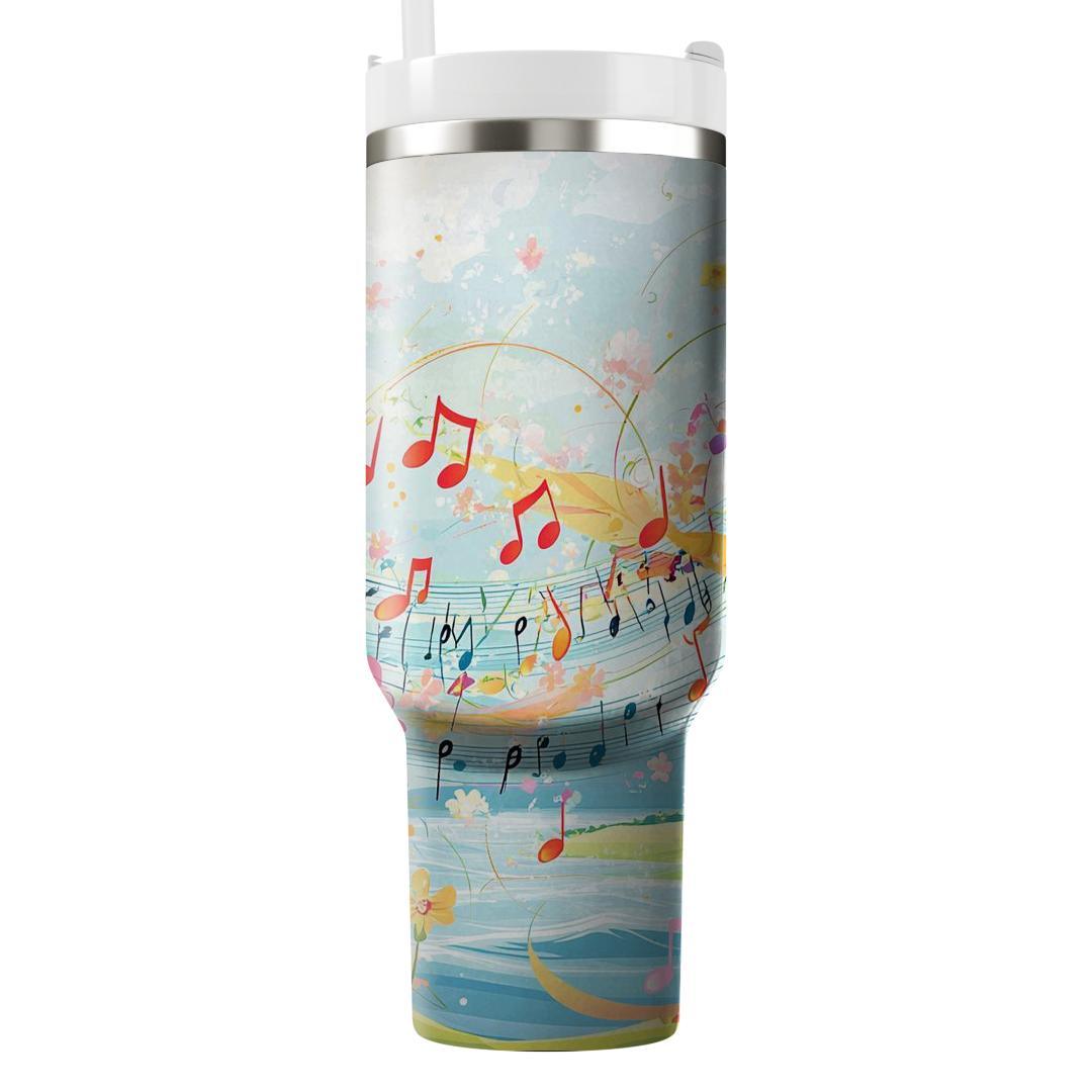 The Melody Of Care: A Mother’s Harmonious Presence Tumblers For Gifts