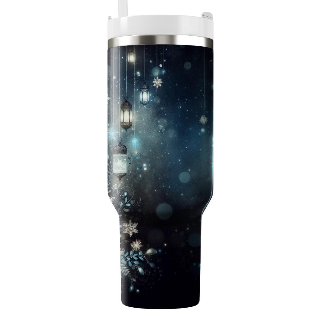 Winter Night Light  Custom Tumblers