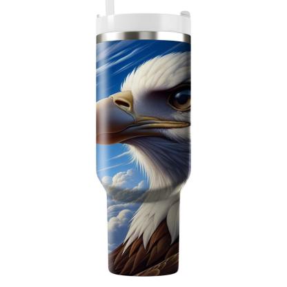 Majestic Eagle Vision  Travel Tumblers