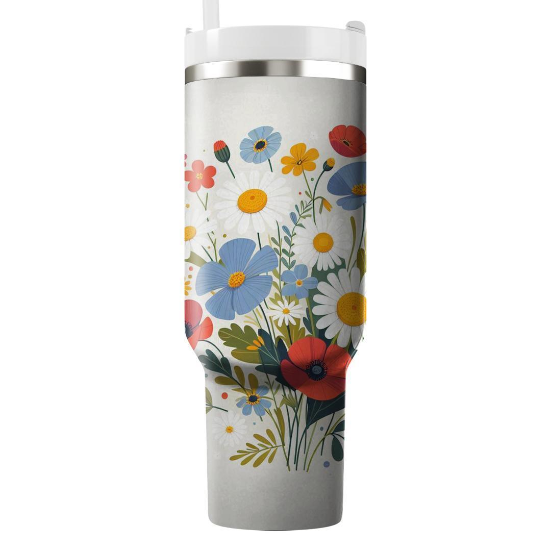 Charming Wildflower Mix  Insulated Tumblers