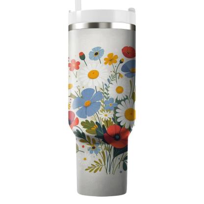 Charming Wildflower Mix  Insulated Tumblers