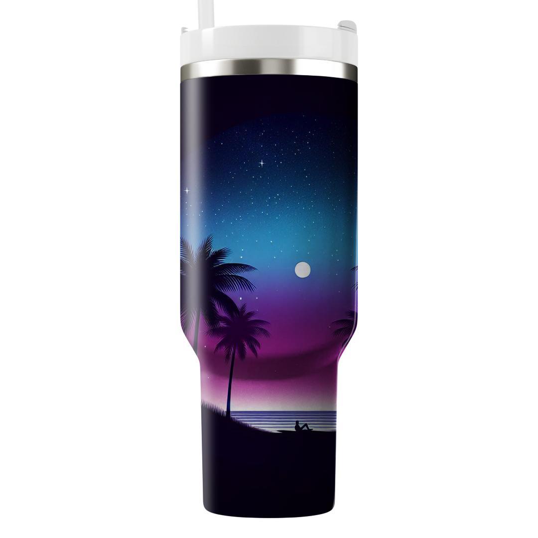 Summer Night Serenade  Tumblers With Lids