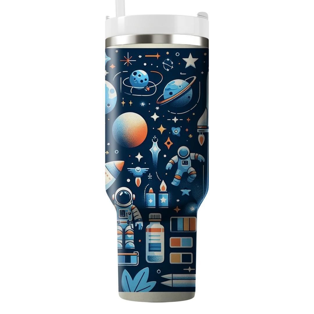 Retro Space Explorers  Insulated Tumblers