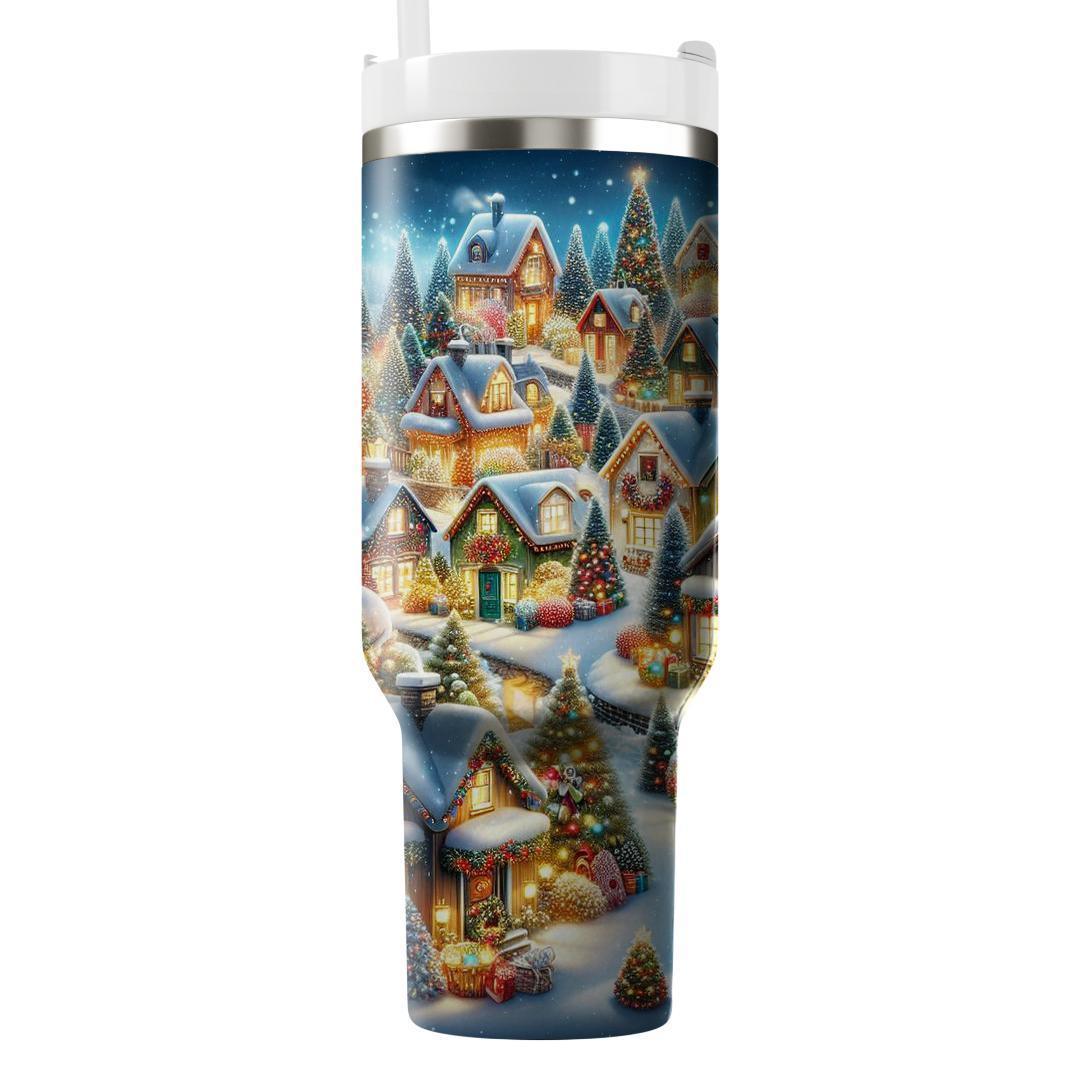 Winter Wonderland Lights  Tumbler Cups