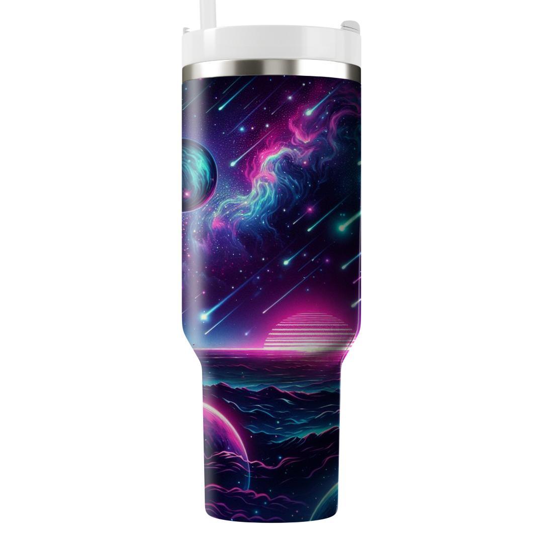 Cosmic Synth Odyssey  Unique Tumblers