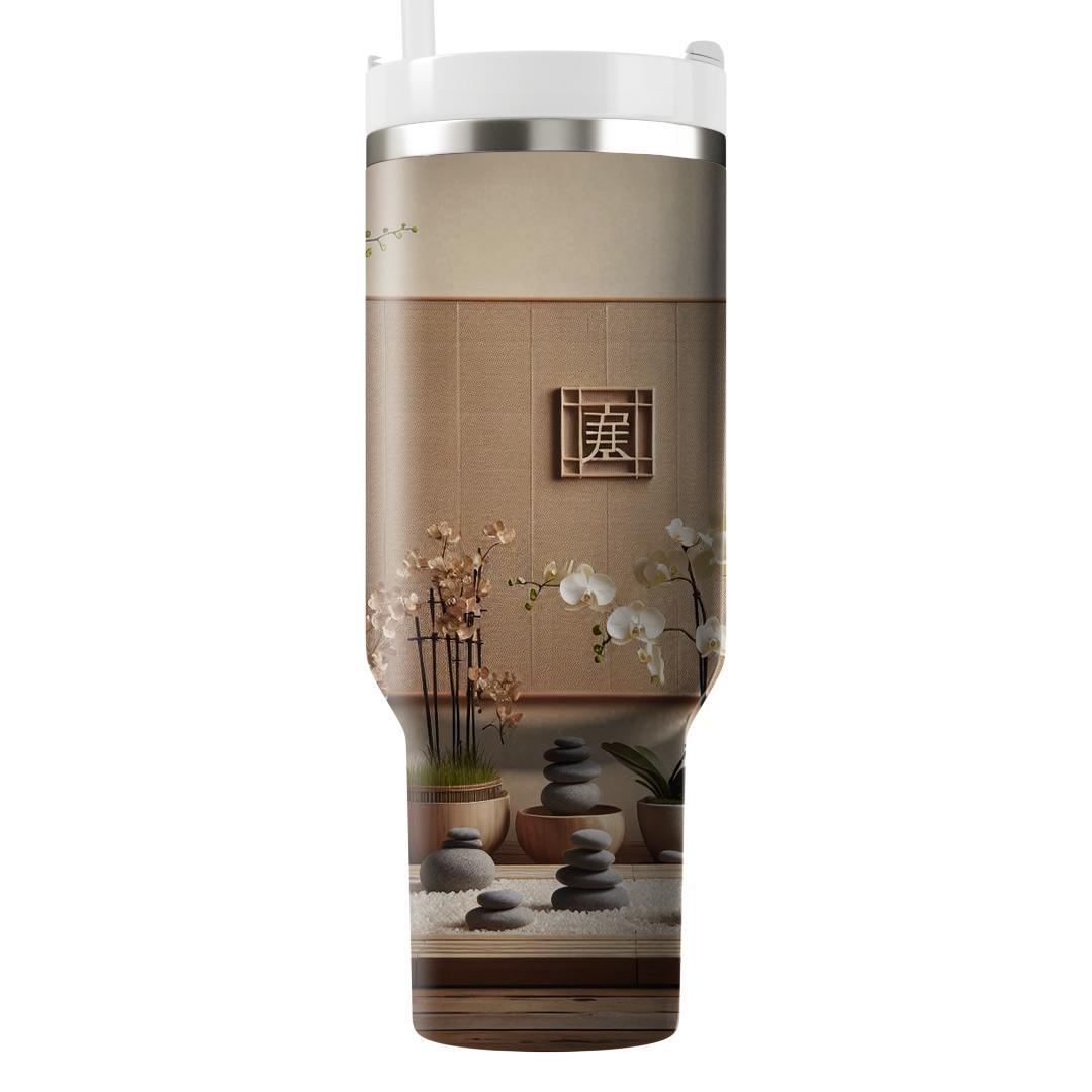 Blooming Zen Garden  Tumblers For Gifts