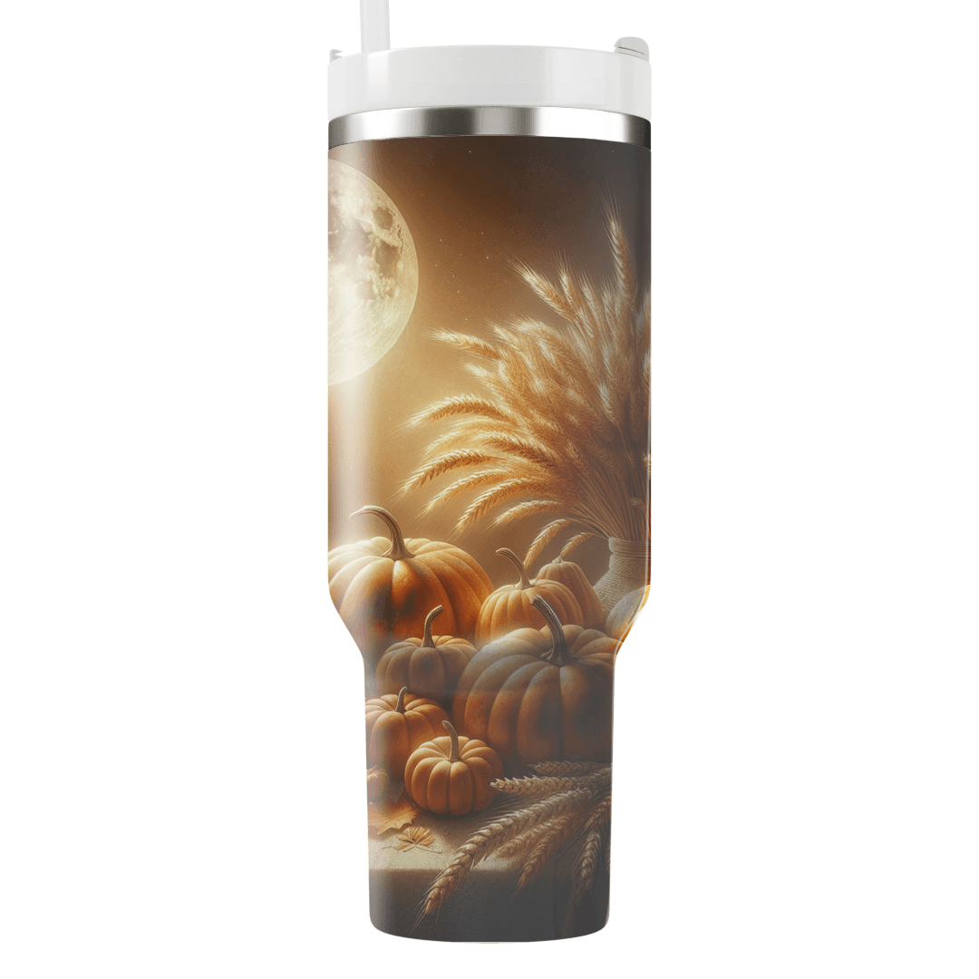 Harvest Moon - A Celebration Of Abundance  Travel Tumblers