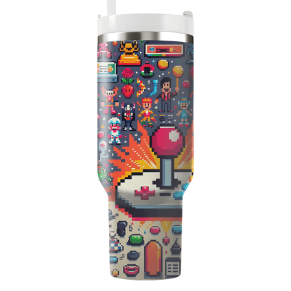 Retro Video Game Vibes  Custom Tumblers