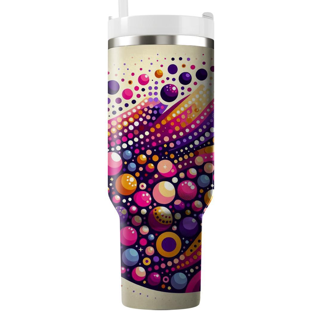 Dazzling Disco Dot  Tumbler Cups