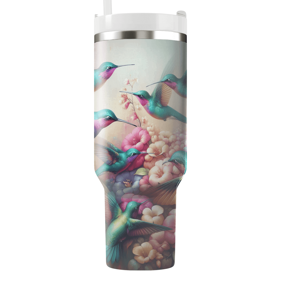 Ethereal Hummingbird Harmony  Tumblers With Lids