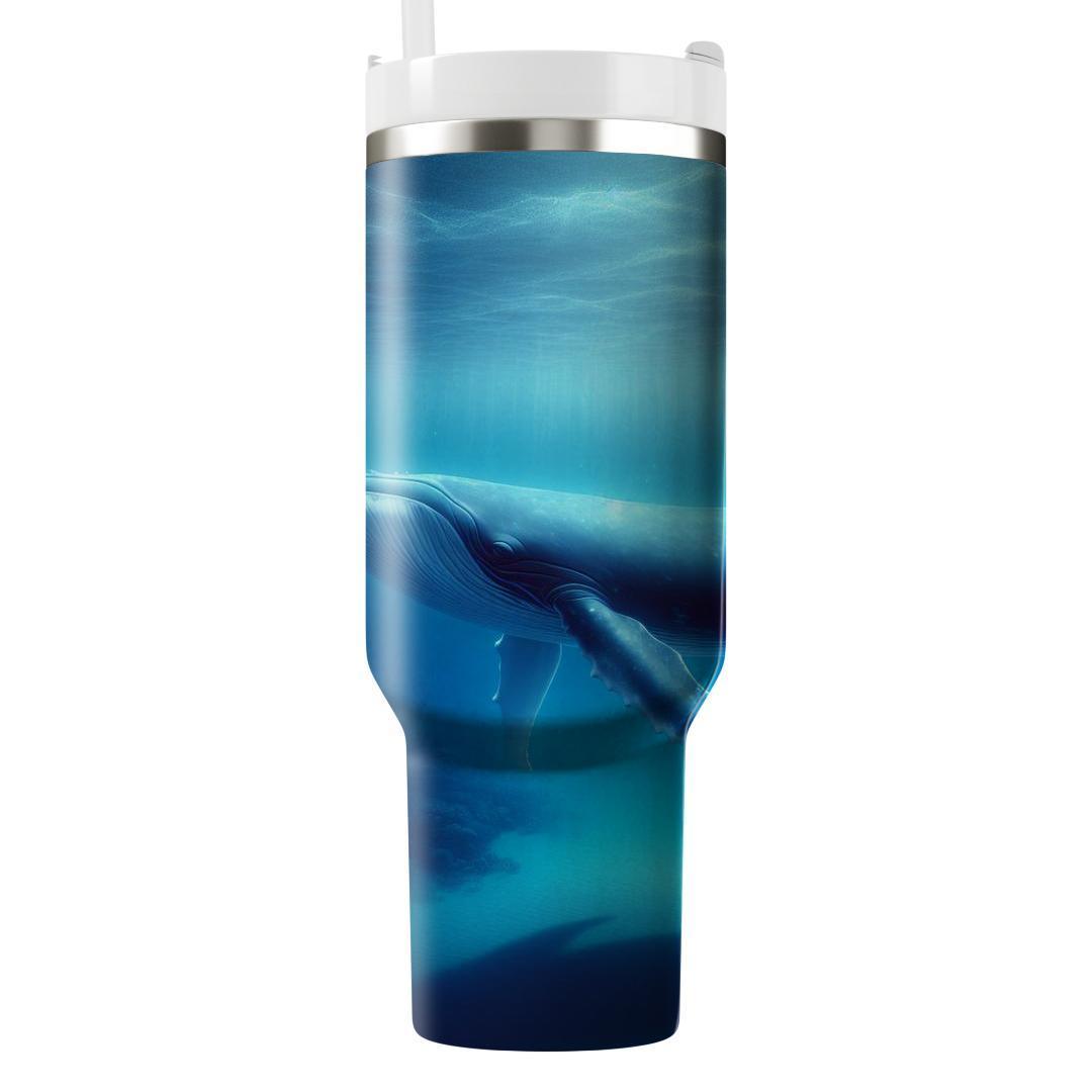Tranquil Whale Song  Travel Tumblers