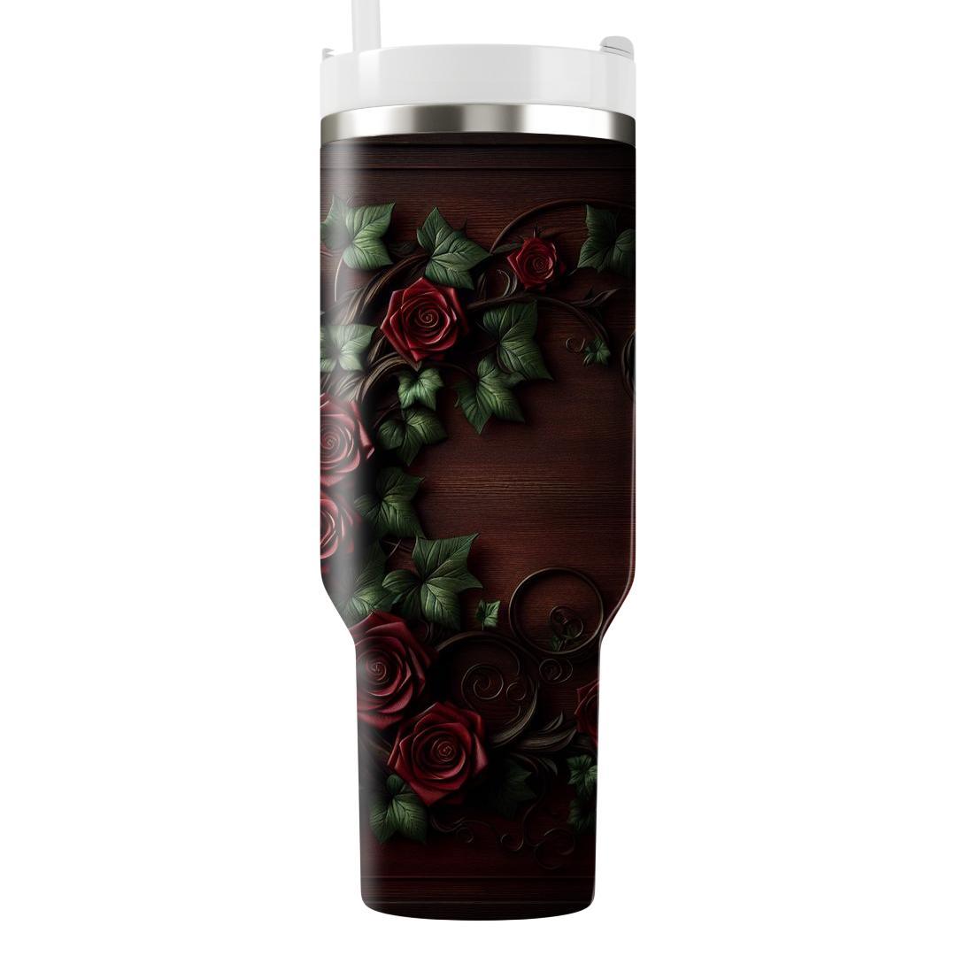 Enchanted Rosewood  Tumbler Cups