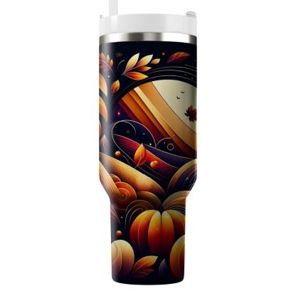 Twilight Harvest - A Unique Fall Festival  Tumbler Cups