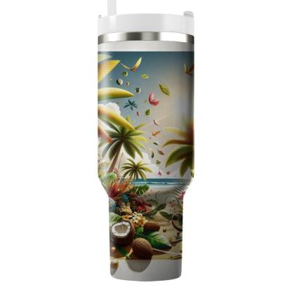 Summer Oasis Adventure  Tumbler Cups