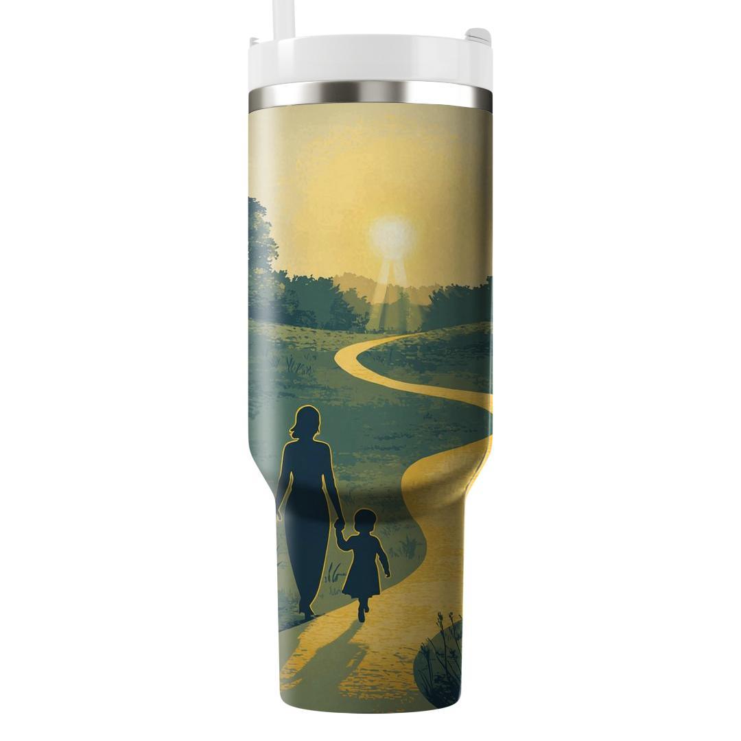 The Light Of Wisdom: Illuminating Paths With A Mother’s Guidance Tumblers With Lids