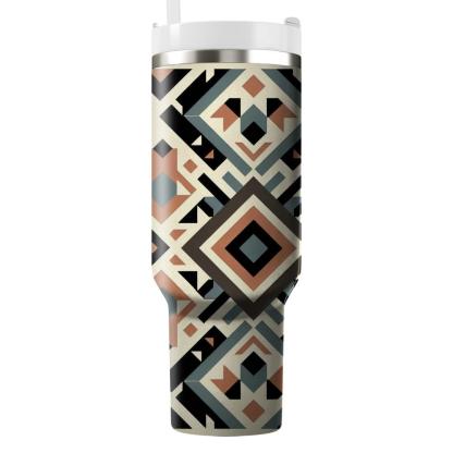 Desert Geometry Mirage  Tumblers For Gifts