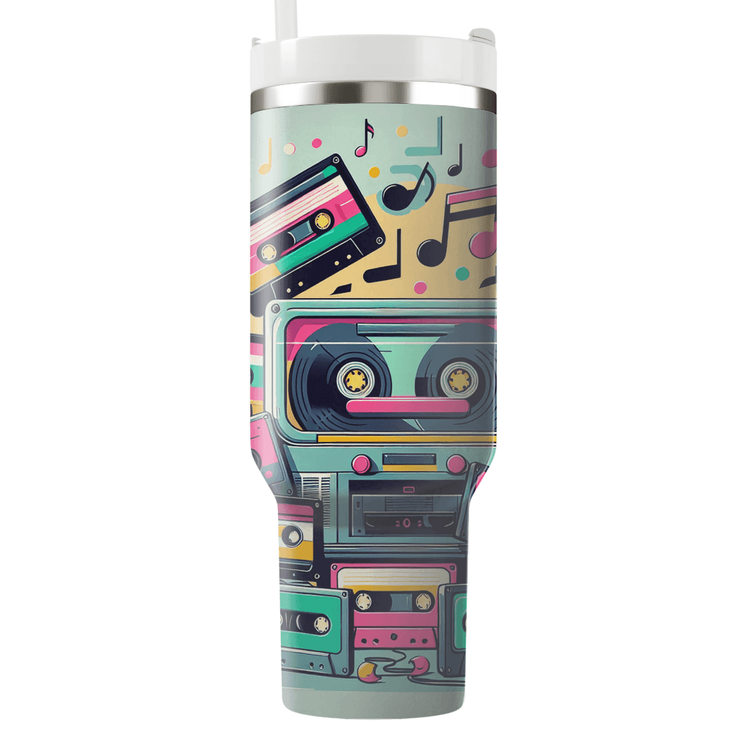 Retro Tape Player  Tumblers With Lids