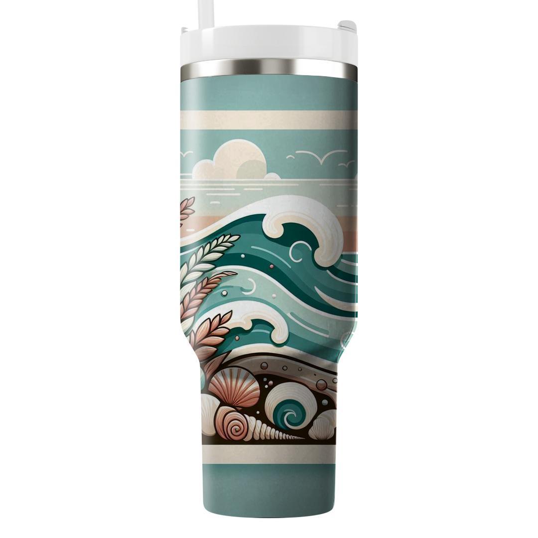 Ocean Breeze Patterns  Insulated Tumblers