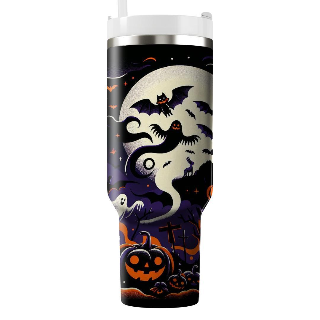 Spooky Halloween Night  Travel Tumblers
